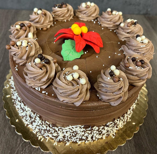 Triple Chocolate Mousse Torte